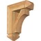 Ekena Millwork Westlake Arts and Crafts Rough Sawn Bracket w/ Offset Brace, Western Red Cedar, 6"W x 16"D x 20"H BKT0604X16X20WTL03RWR - alternate 1